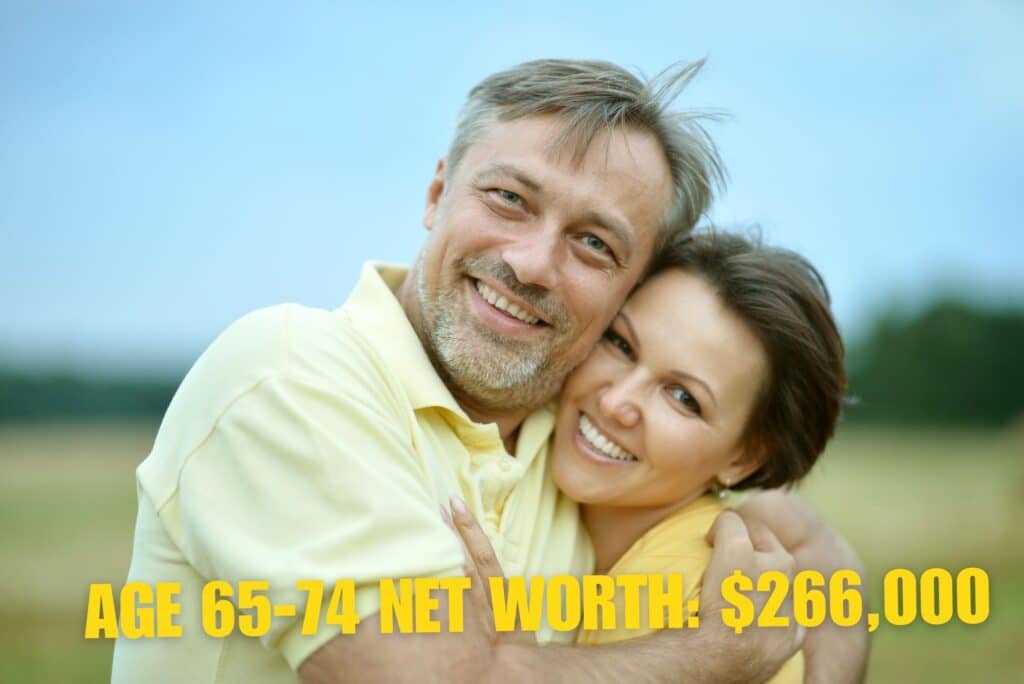 net worth by age 65-74