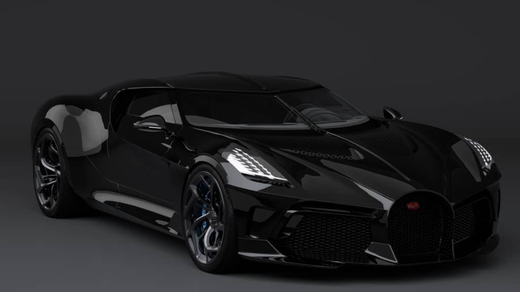 Bugatti La Voiture Noire, third most expensive car in the world. L