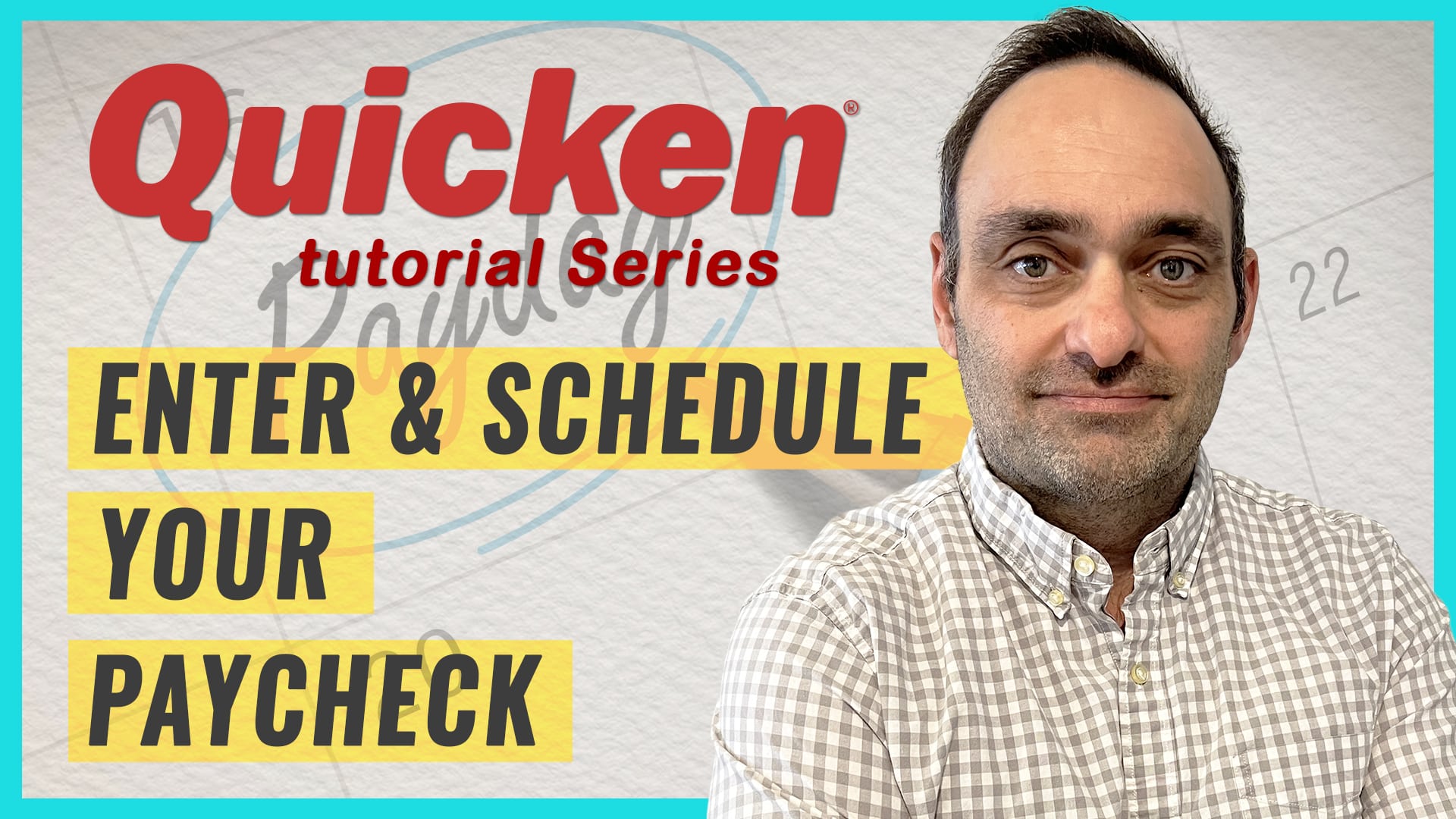 YOUTUBE VIDEO: Quicken Tutorial: Learn How to Enter & Memorize Your Paycheck!