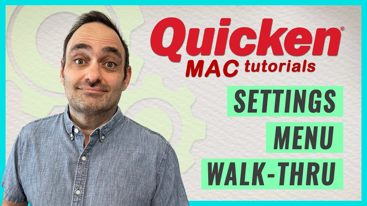 YOUTUBE VIDEO: Quicken for Mac Tutorial: Settings Overview