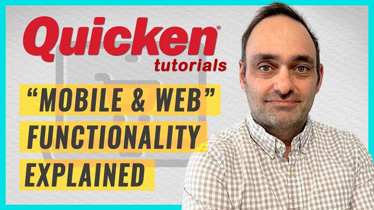 YOUTUBE VIDEO: Quicken Classic Windows: What is the Mobile & Web Feature?