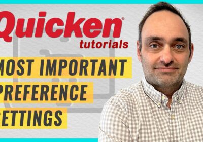 YOUTUBE VIDEO: Essential Quicken Classic Windows Settings to Configure