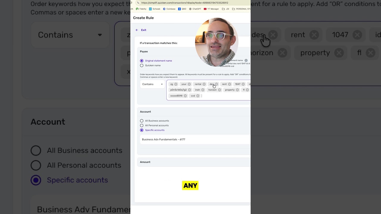 YOUTUBE VIDEO: How To Make Quicken Automatically Categorize Your Income