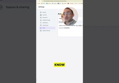 YOUTUBE VIDEO: Fix Your Rules And Save Hours In Quicken