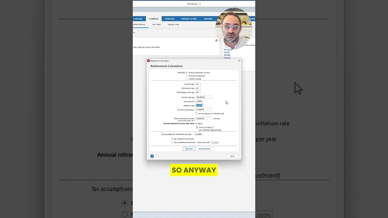 YOUTUBE VIDEO: Strategic Retirement Planning and Financial Goal Setting