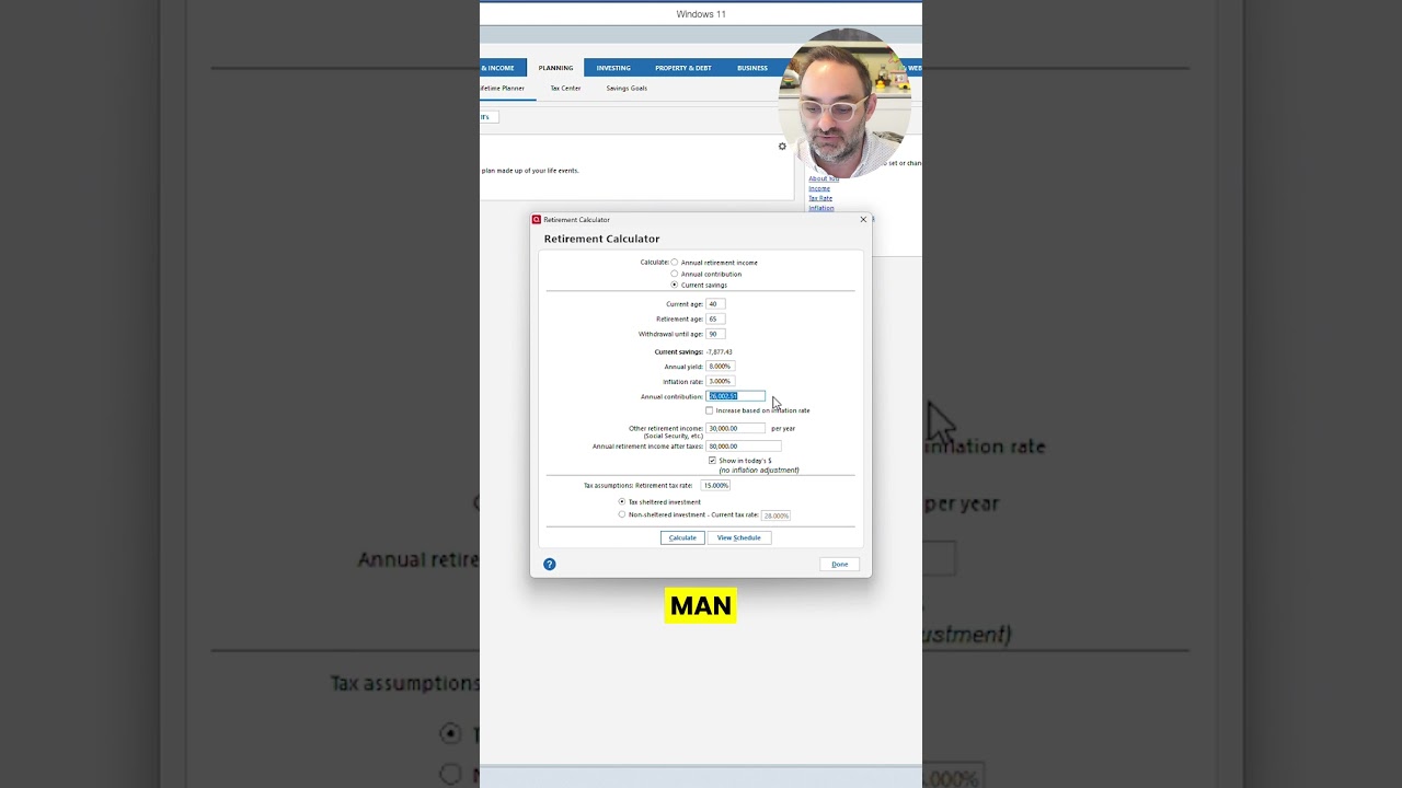 YOUTUBE VIDEO: How To Calculate Your Retirement Savings Target With Precision