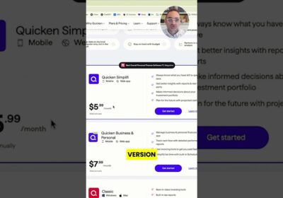 YOUTUBE VIDEO: How to Buy Quicken Without Choosing the Wrong Plan