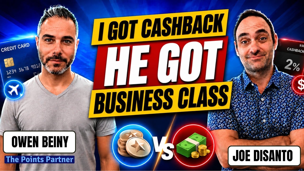YOUTUBE VIDEO: I Got Cashback! He Got Business Class. Here’s What I Missed
