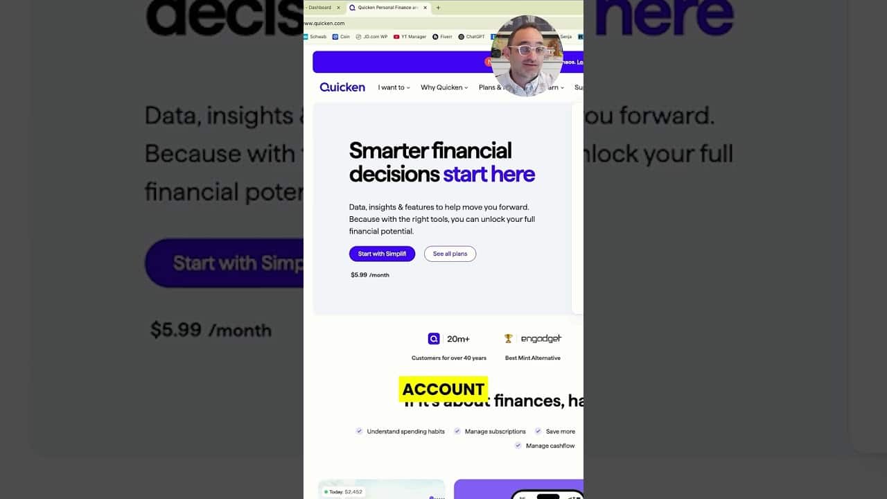 YOUTUBE VIDEO: Quicken Classic Web Portal Explained