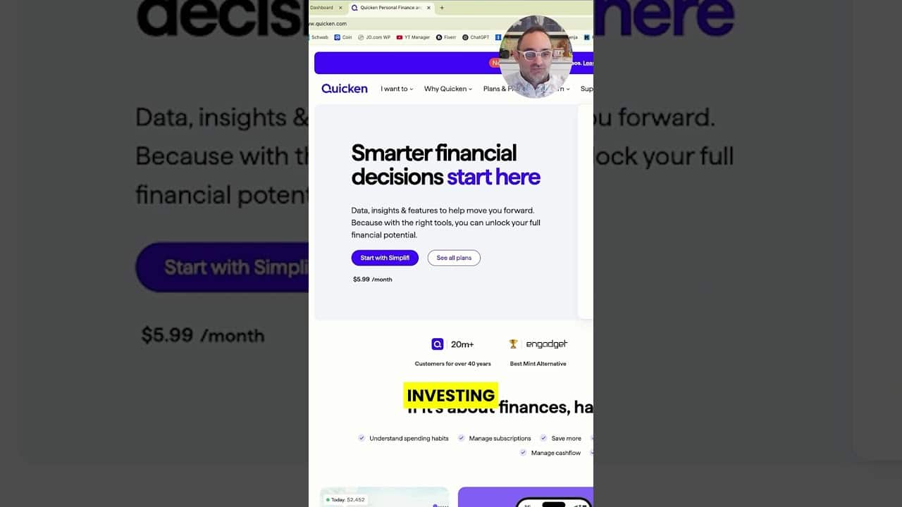 YOUTUBE VIDEO: How Quicken Accounts Work Now
