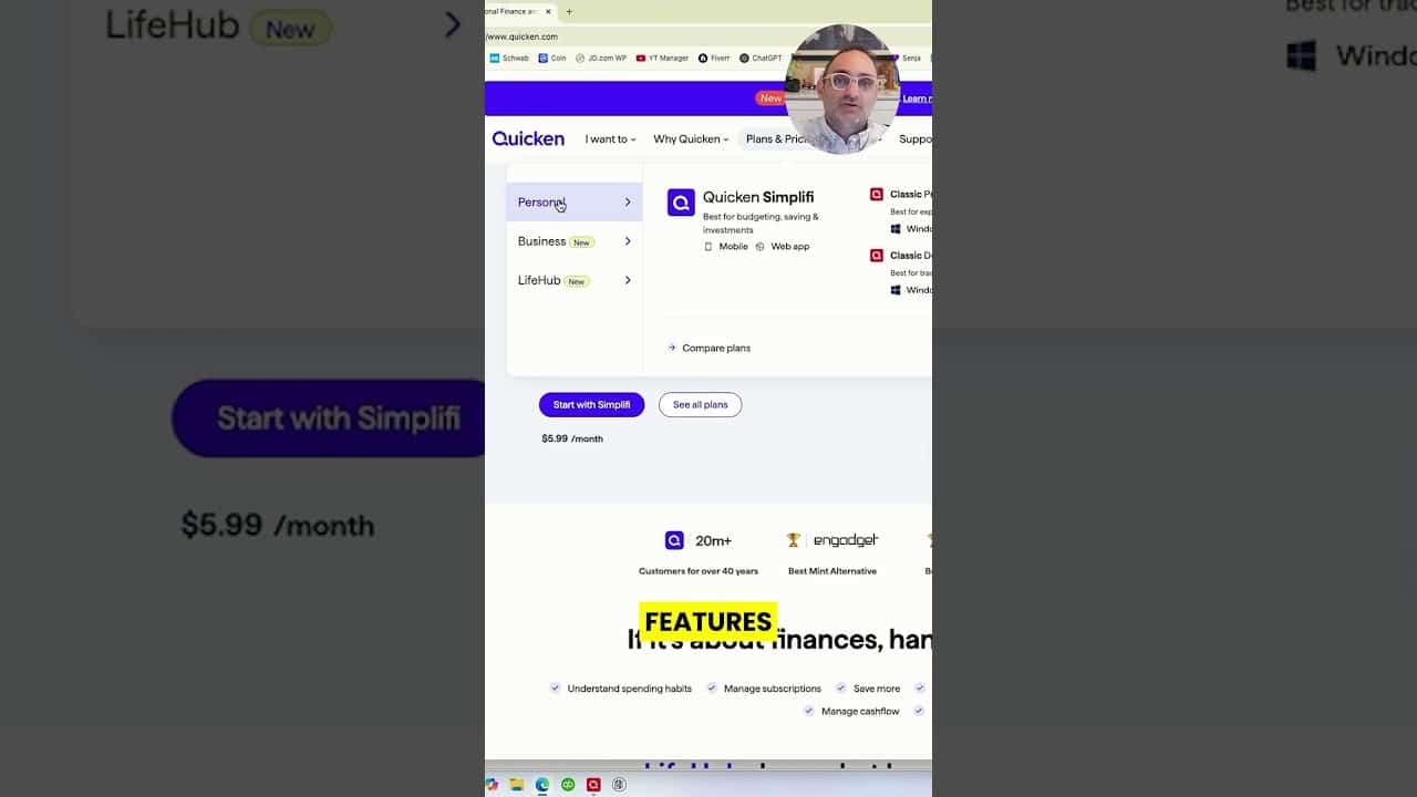 YOUTUBE VIDEO: Which Quicken Classic Plan Is Best