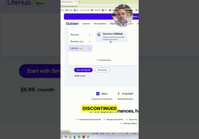 YOUTUBE VIDEO: What Quicken LifeHub Could Organize