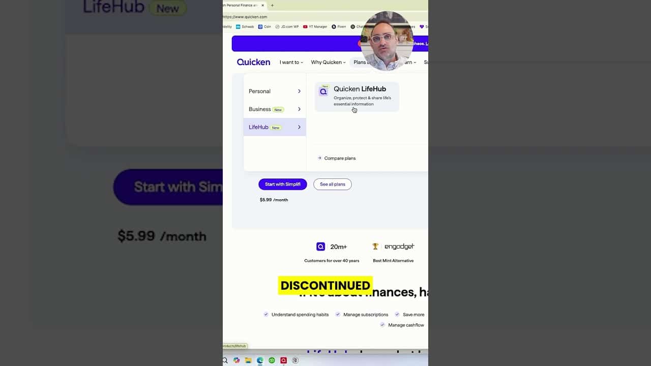 YOUTUBE VIDEO: What Quicken LifeHub Could Organize