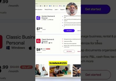 YOUTUBE VIDEO: Quicken Home and Business Explained