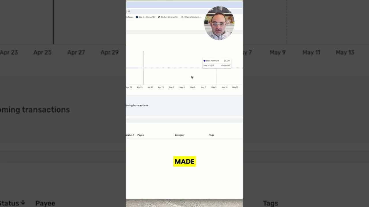 YOUTUBE VIDEO: First Look at Quicken Simplifi Dashboard