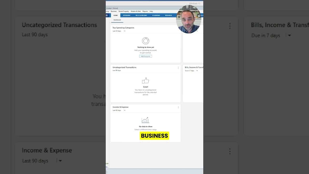 YOUTUBE VIDEO: How to Connect Accounts in Quicken