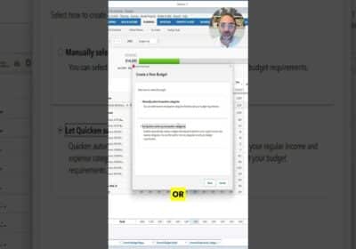 YOUTUBE VIDEO: How Quicken Builds Your First Budget