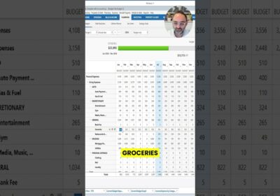 YOUTUBE VIDEO: How I Adjust My Quicken Monthly Budget