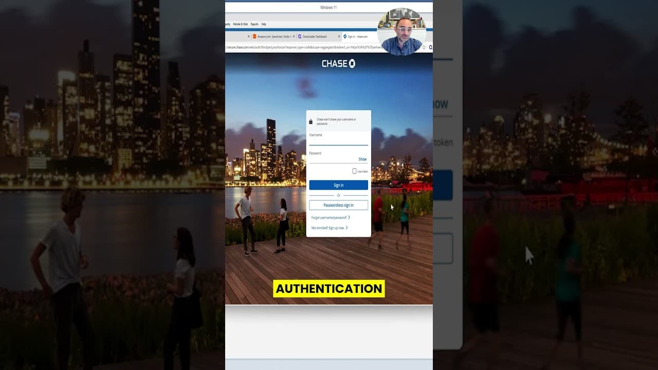 YOUTUBE VIDEO: Connect Chase to Quicken Through Your Browser
