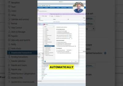 YOUTUBE VIDEO: My Preferred Quicken Transaction Setting