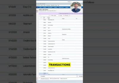 YOUTUBE VIDEO: Turn Quicken Transactions Into Useful Reports