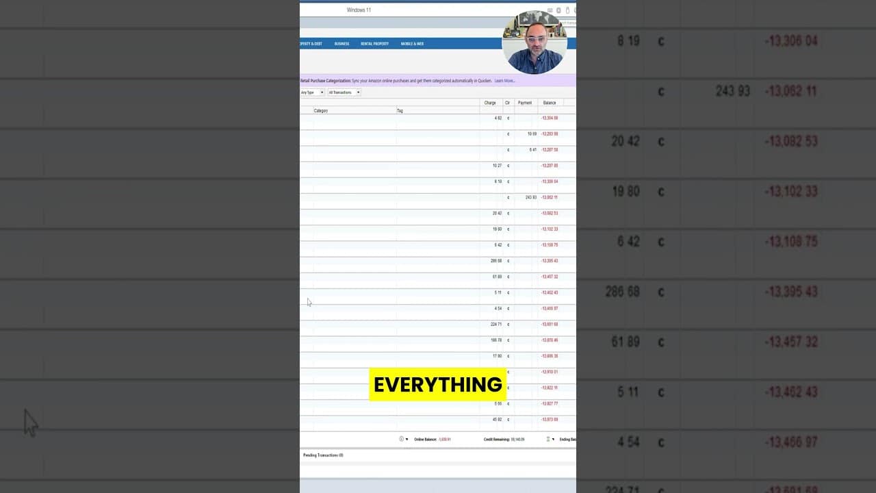 YOUTUBE VIDEO: How Quicken Categories Build Better Reports