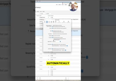 YOUTUBE VIDEO: My Quicken Reconciliation Settings