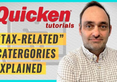 YOUTUBE VIDEO: Quicken Classic Windows: Tax-related Categories Explained